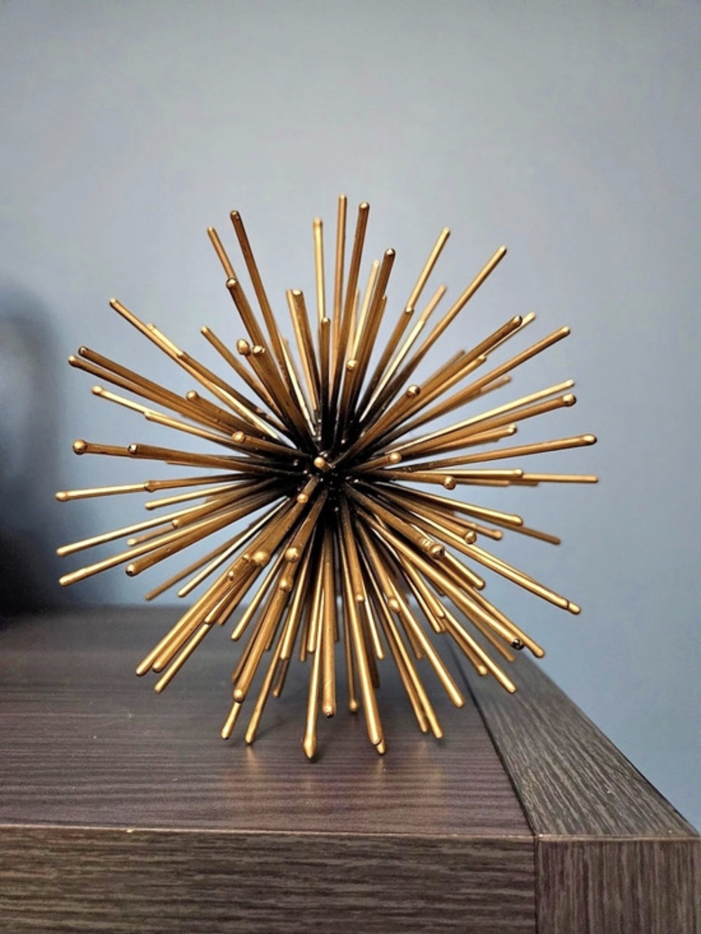 Gold Starburst Decorative Sculpture